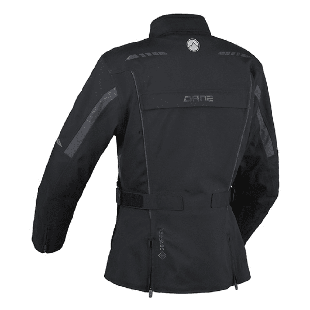 DANE ELLING 2 GORE-TEX DAME MOTORCYKELJAKKE SORT/GRÅ - Billede 2