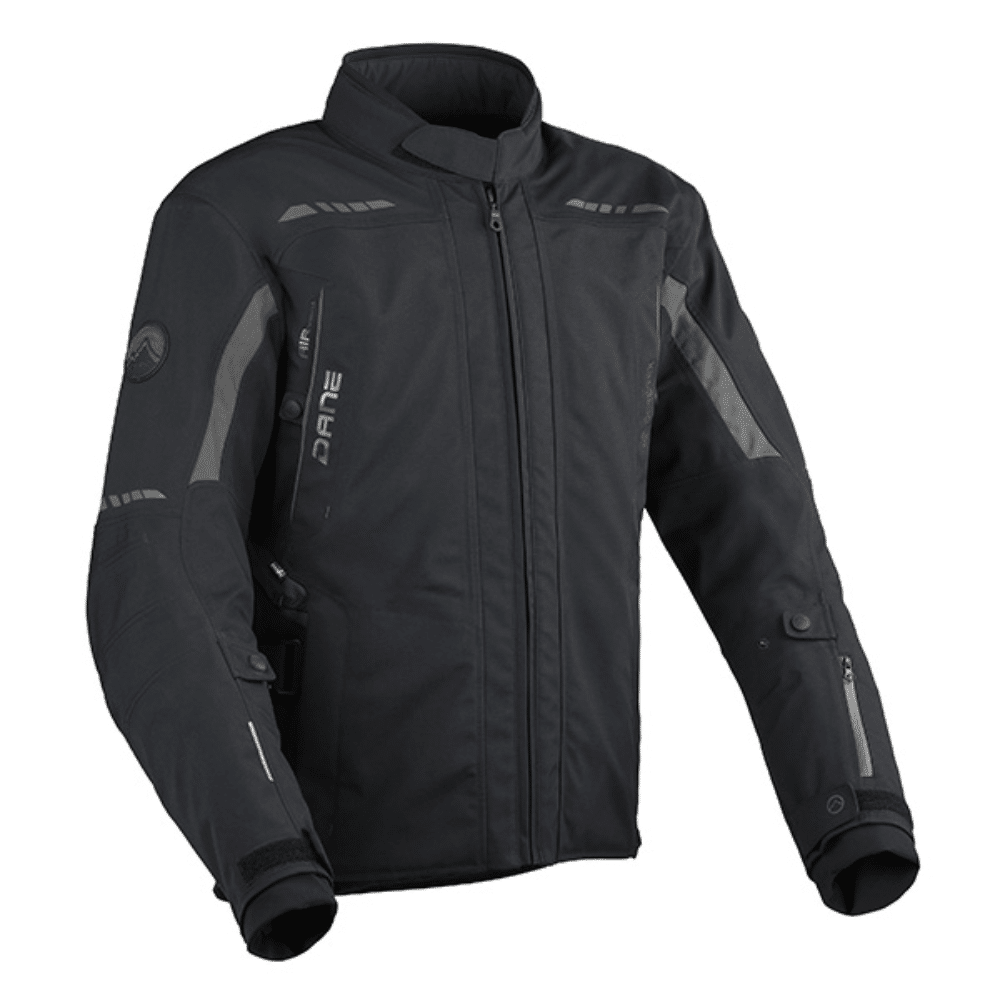 DANE ELLING 2 GORE-TEX MOTORCYKELJAKKE SORT/GRÅ