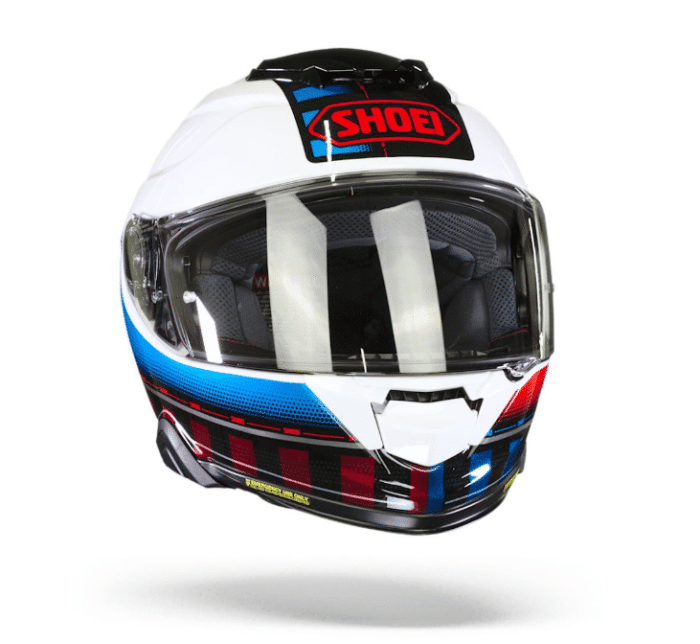 Shoei GT-Air II Tesseract TC-10 - Rød/Blå S - Image 3