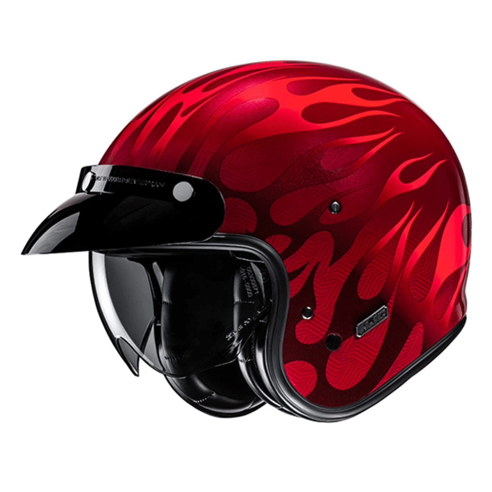 HJC V31 FIRO MC1 Pilot hjelm - Billede 2