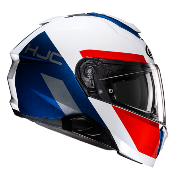 HJC i91 BINA MC21 Flip-up hjelm - Billede 4